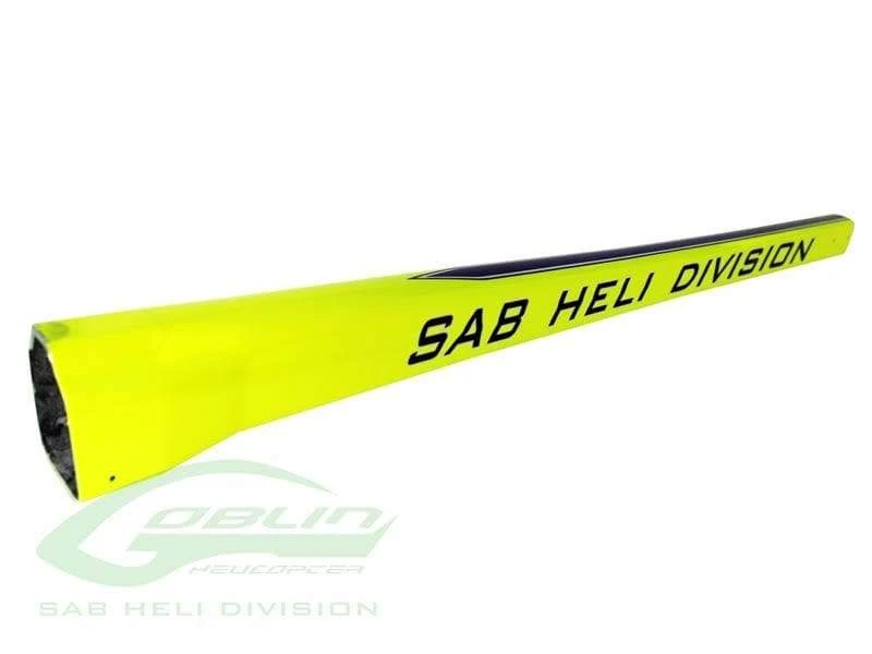 SAB Tail Boom Yellow For Goblin 570 Sport