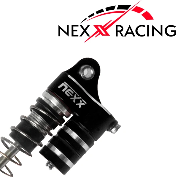 Nexx Racing Reservoir Shock (4 Pcs) For 1/24 SCX24 - BLACK - Image 2