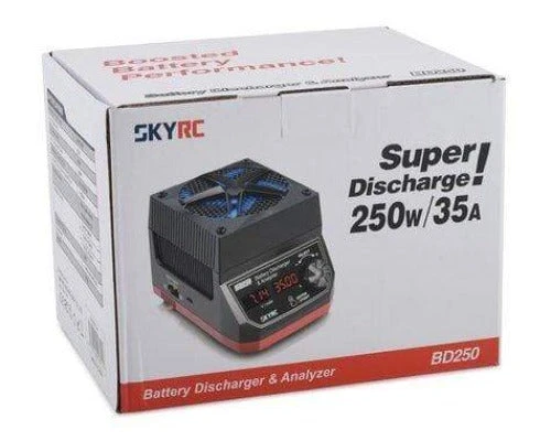 SkyRC BD250 250W 35A LiPo/LiHV/NiMH Battery Discharger & Analyzer - Image 4