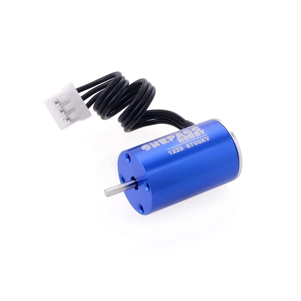 Surpass Hobby 1220 45T 8300KV Brushless Motor For 1/24 1/28 1/32 RC Cars - Blue - Image 5