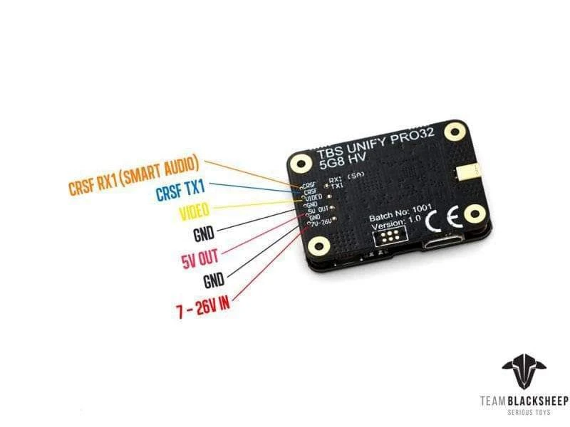 TBS Unify Pro 32 HV Video Transmitter (MMCX) - Image 5