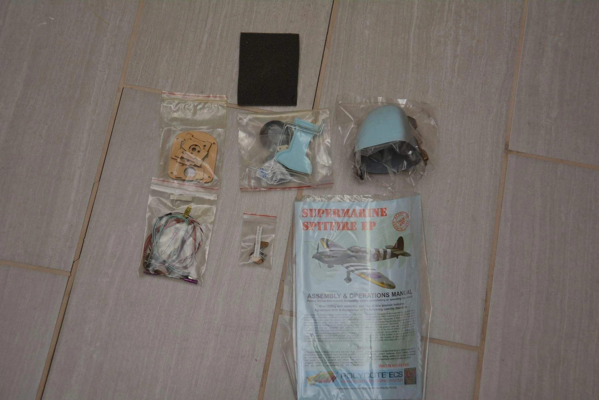 VMAR Spitfire EP ARF Kit (47" Wingspan) - Image 2