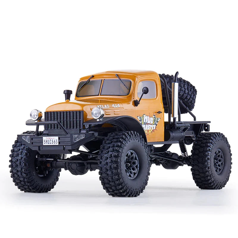 FMS ROCHOBBY 1:10 Atlas 4x4 Off-Road Truck RS - YELLOW